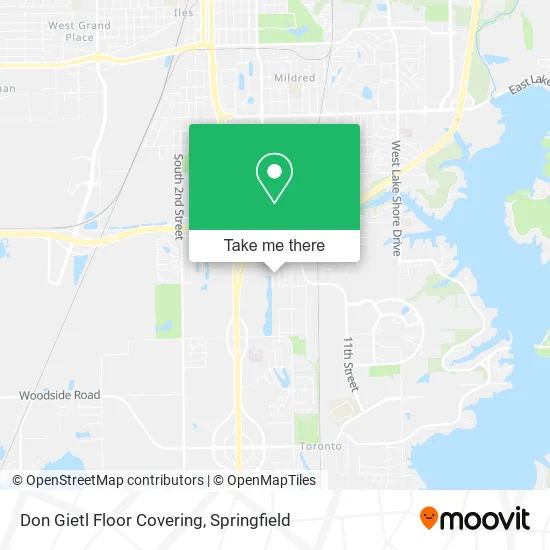 Mapa de Don Gietl Floor Covering