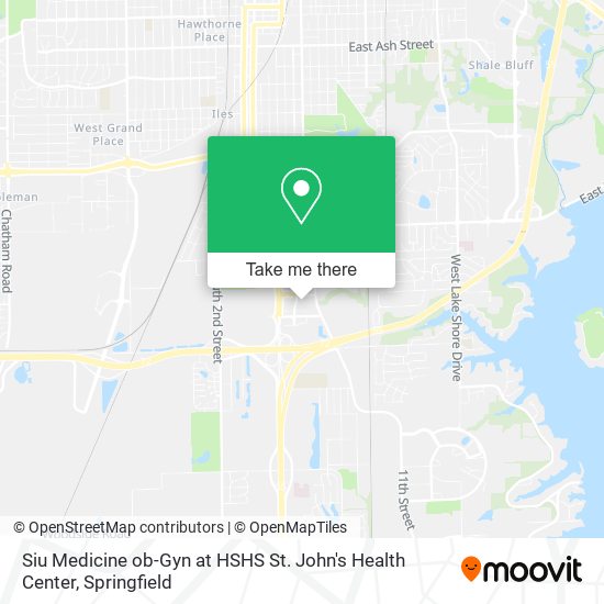 Siu Medicine ob-Gyn at HSHS St. John's Health Center map