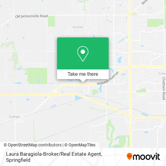 Laura Baragiola-Broker / Real Estate Agent map