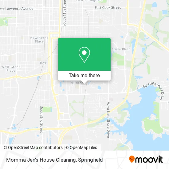 Mapa de Momma Jen's House Cleaning