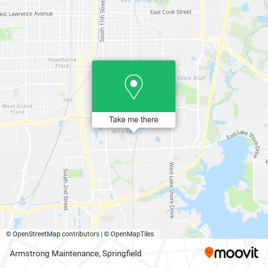 Armstrong Maintenance map