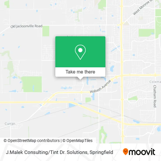 Mapa de J.Malek Consulting / Tint Dr. Solutions