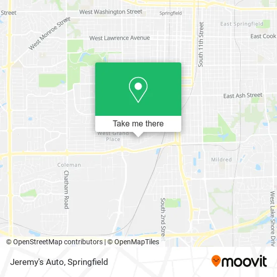 Jeremy's Auto map