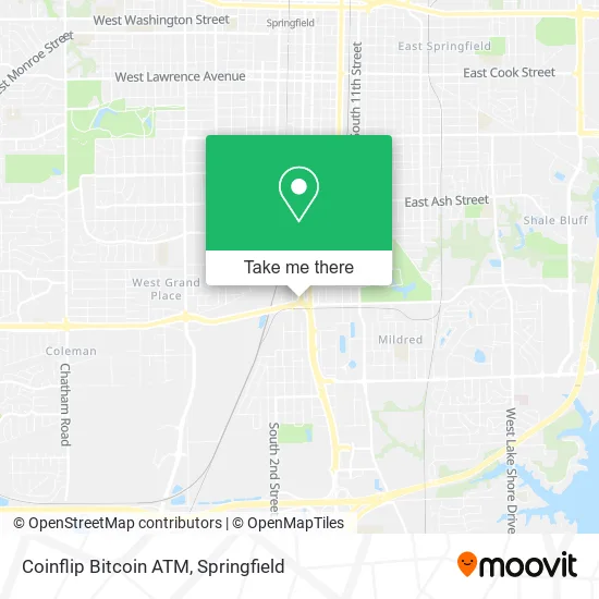 Mapa de Coinflip Bitcoin ATM