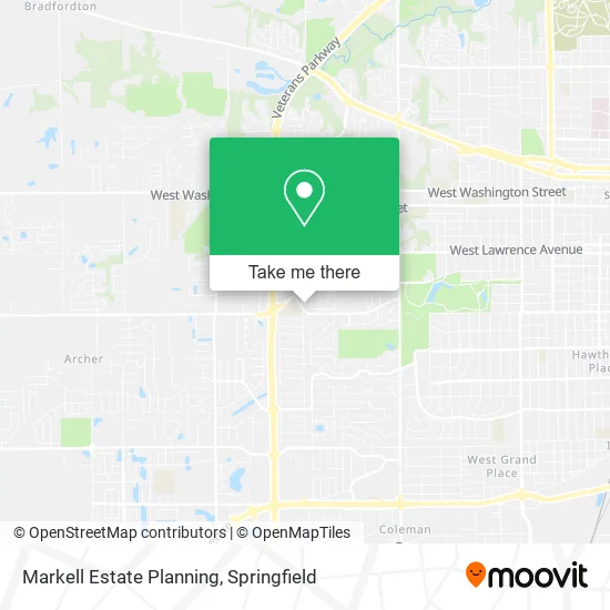 Mapa de Markell Estate Planning