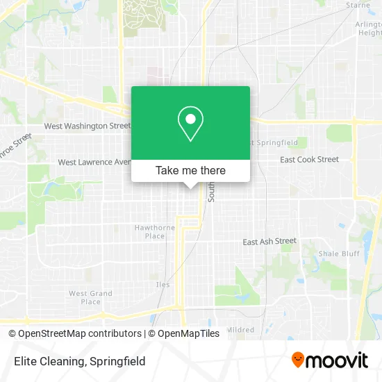 Mapa de Elite Cleaning