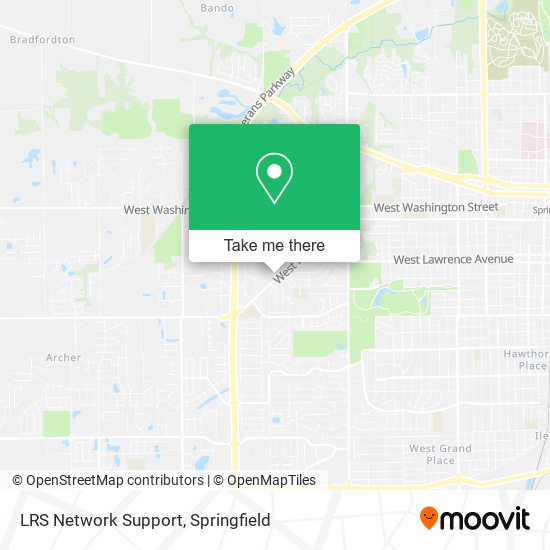 Mapa de LRS Network Support