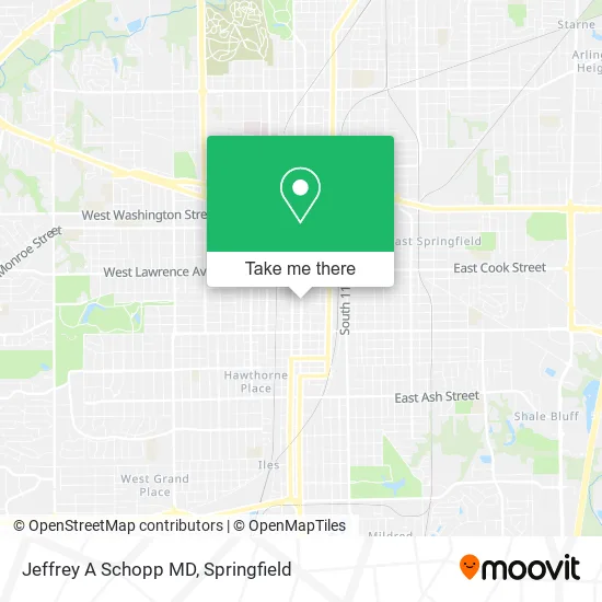 Mapa de Jeffrey A Schopp MD