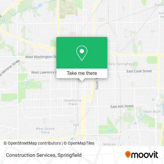 Construction Services map