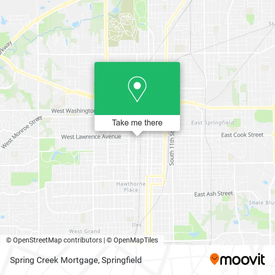 Spring Creek Mortgage map