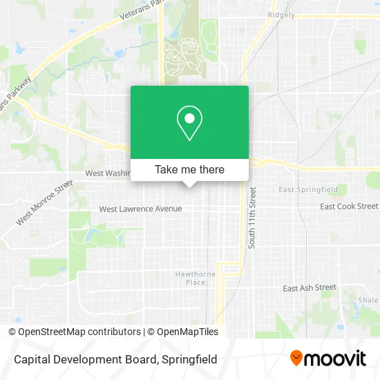 Capital Development Board map
