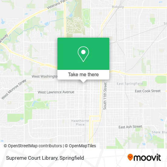 Supreme Court Library map
