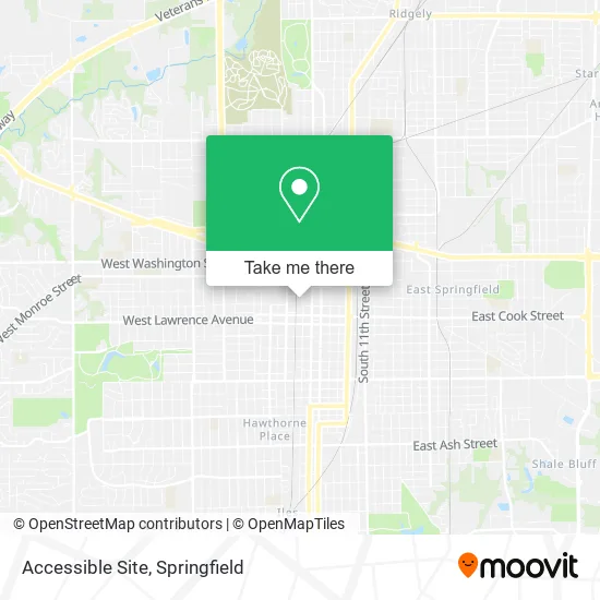 Mapa de Accessible Site