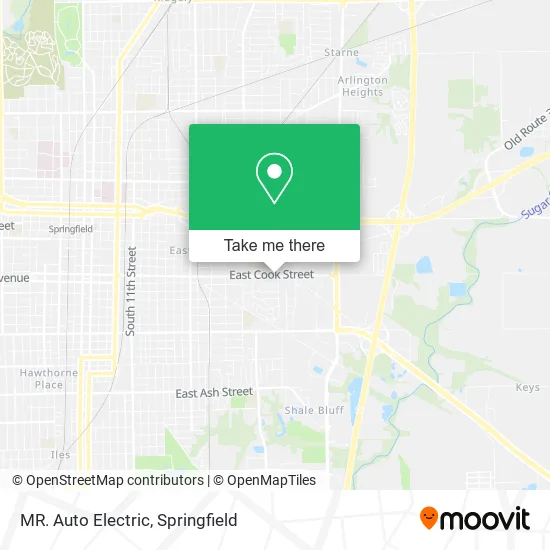 MR. Auto Electric map