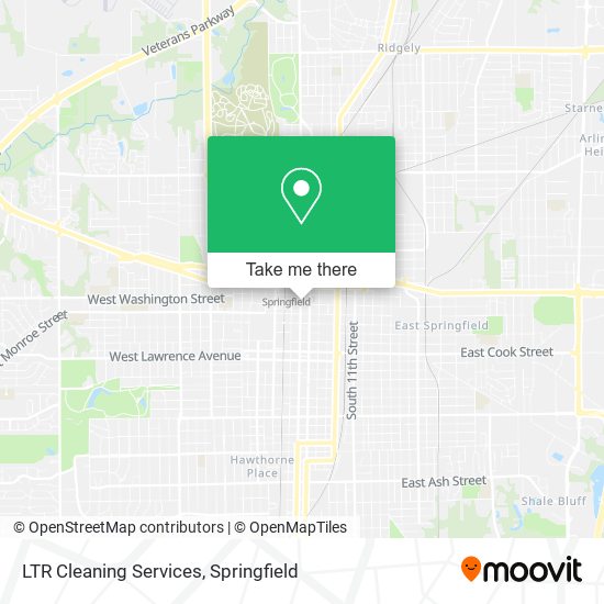 LTR Cleaning Services map
