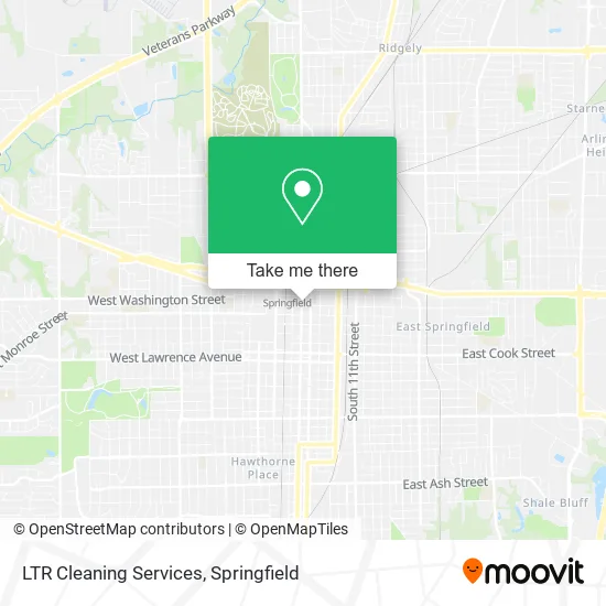 Mapa de LTR Cleaning Services