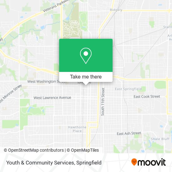 Mapa de Youth & Community Services