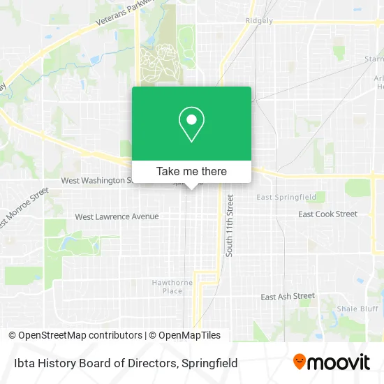 Ibta History Board of Directors map