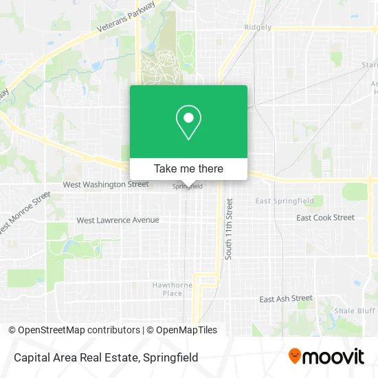 Mapa de Capital Area Real Estate