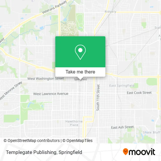Templegate Publishing map