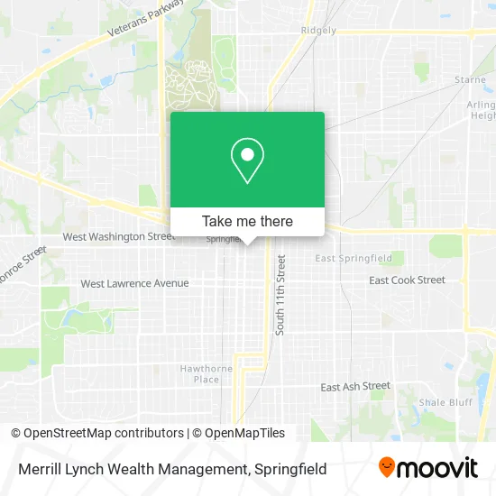 Merrill Lynch Wealth Management map