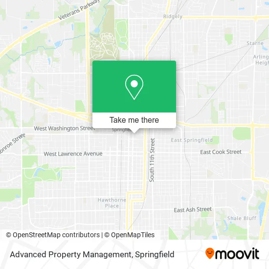 Advanced Property Management map