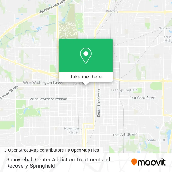Mapa de Sunnyrehab Center Addiction Treatment and Recovery