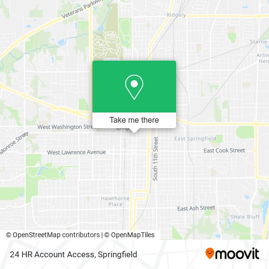 24 HR Account Access map