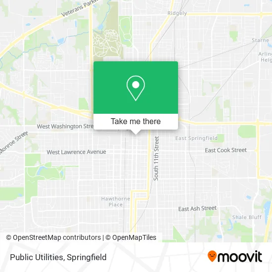 Public Utilities map