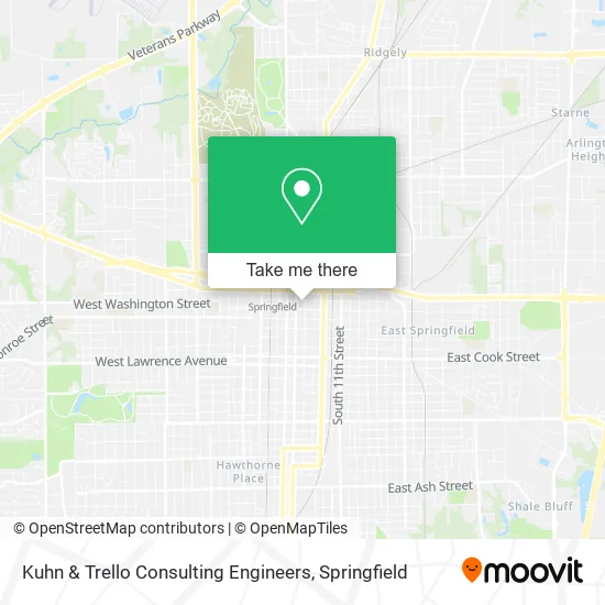 Kuhn & Trello Consulting Engineers map