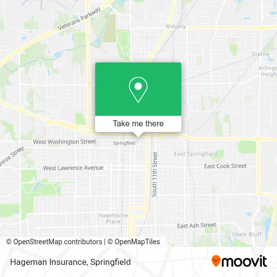 Hageman Insurance map