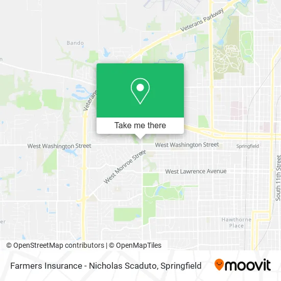 Mapa de Farmers Insurance - Nicholas Scaduto