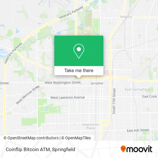 Coinflip Bitcoin ATM map