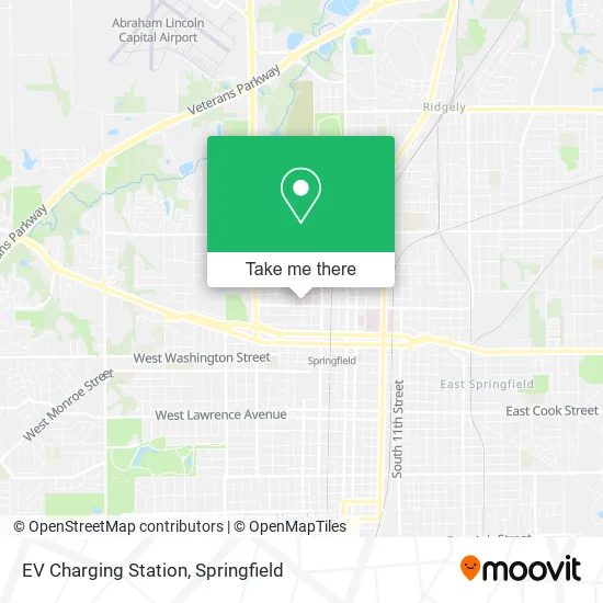 Mapa de EV Charging Station