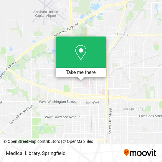 Mapa de Medical Library