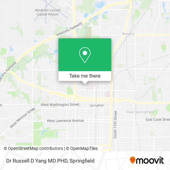 Dr Russell D Yang MD PHD map