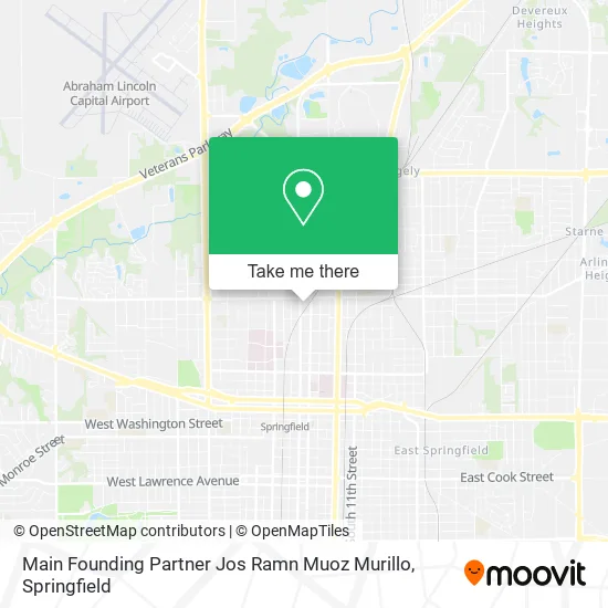 Main Founding Partner Jos Ramn Muoz Murillo map