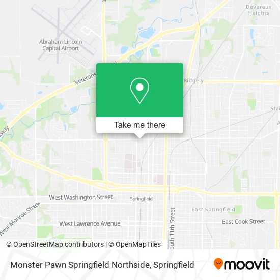 Monster Pawn Springfield Northside map