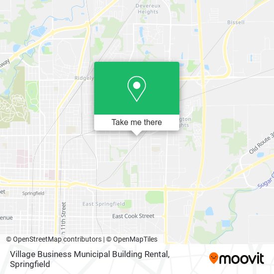 Village Business Municipal Building Rental map