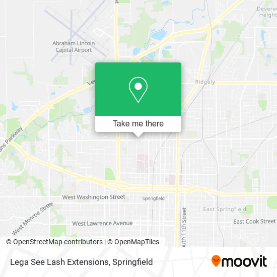 Mapa de Lega See Lash Extensions