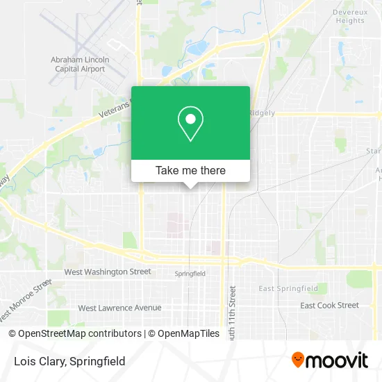Lois Clary map