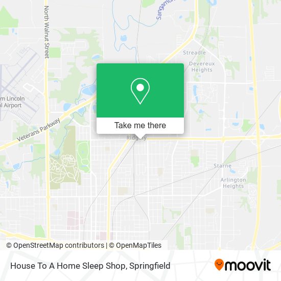 House To A Home Sleep Shop map