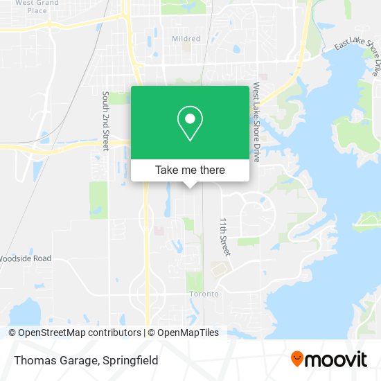 Mapa de Thomas Garage