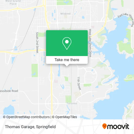 Mapa de Thomas Garage