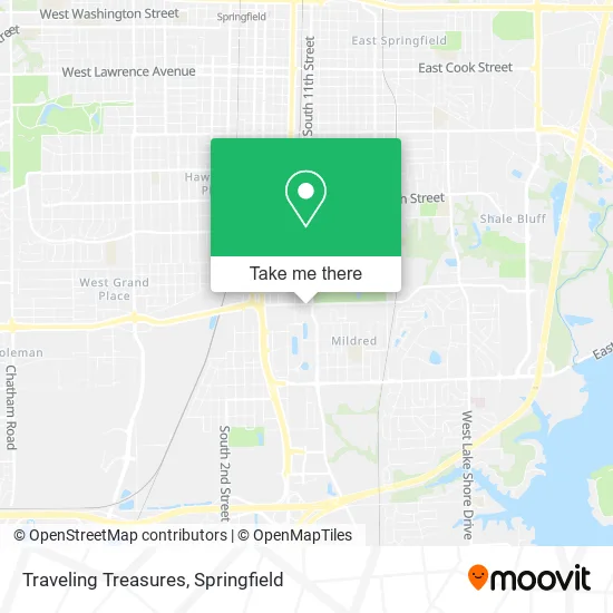 Mapa de Traveling Treasures