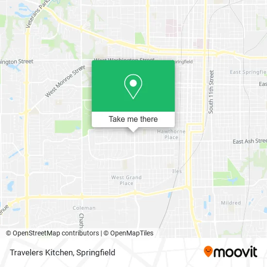 Mapa de Travelers Kitchen