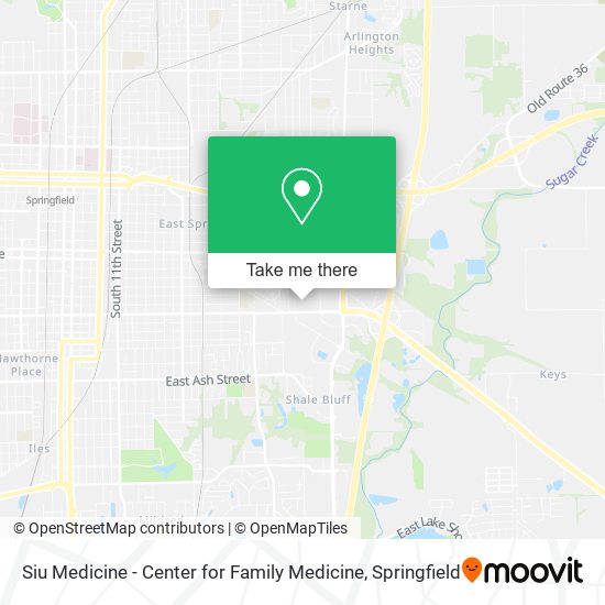 Siu Medicine - Center for Family Medicine map