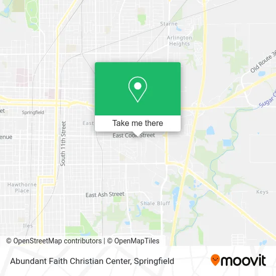 Abundant Faith Christian Center map