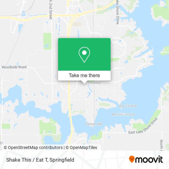 Mapa de Shake This / Eat T