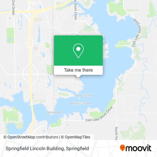 Springfield Lincoln Building map